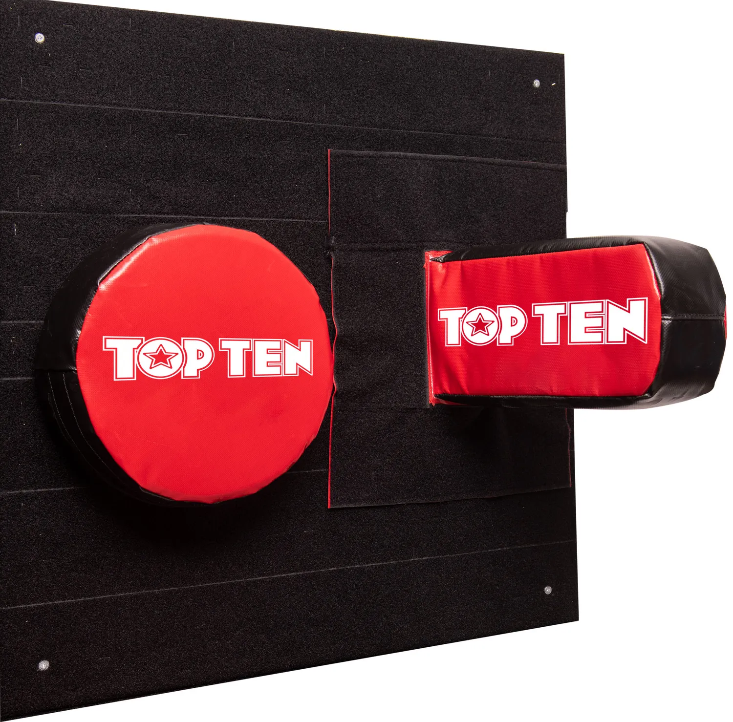 TOP TEN Power Wall Home Set pannello boxe rosso kickboxing