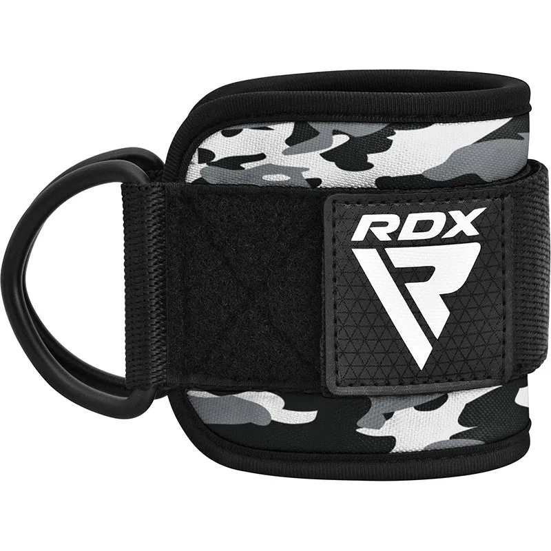 RDX A4 Cavigliere Cavo Palestra Nere Imbottite