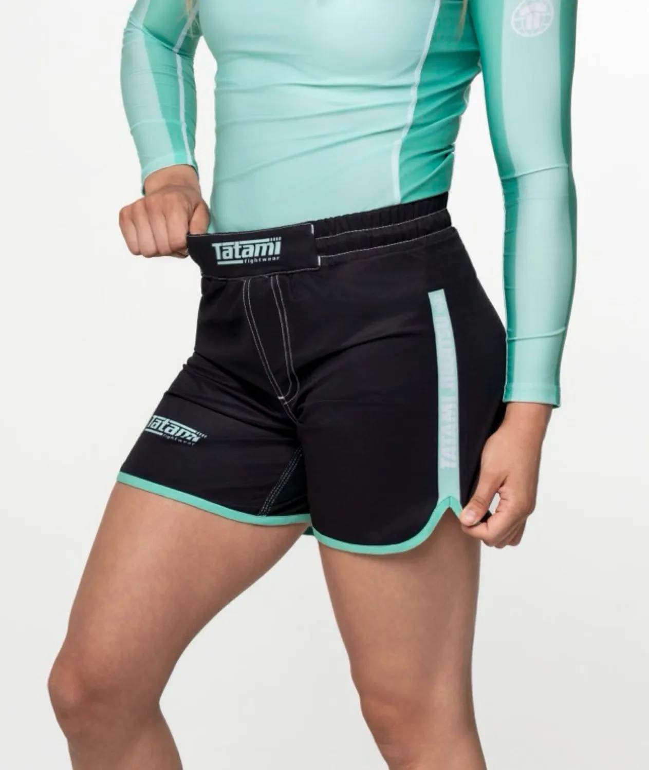 Tatami Fightwear Eco Tech Contrast Shorts Donna Menta
