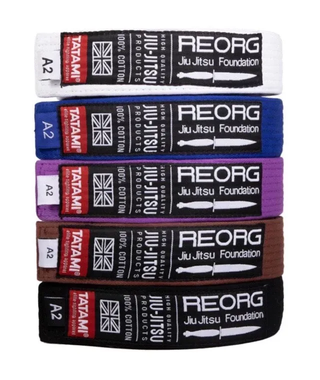 Tatami Fightwear Reorg Elite BJJ Belt cintura marrone