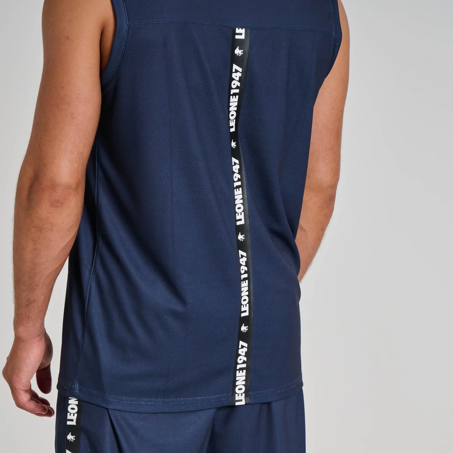 Leone 1947 Tape 47 ABX217 Canotta Uomo L Blu Scuro