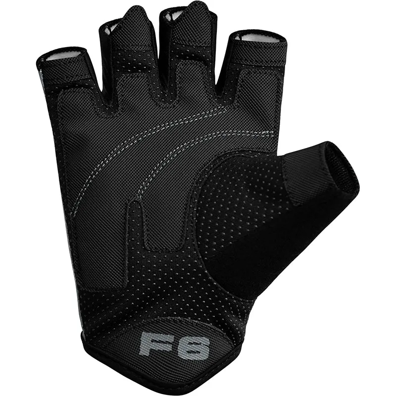 RDX F6 guanti palestra fitness grip gommato