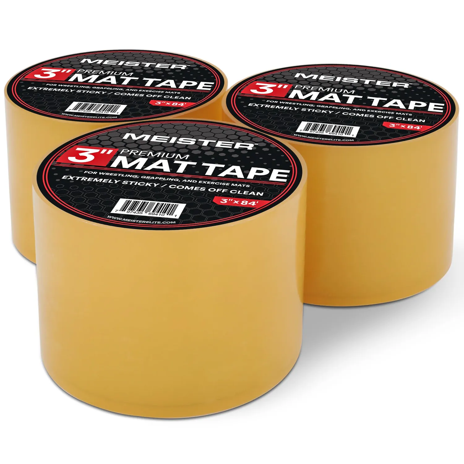 Meister Premium nastro per tappeti 3" x 84' 1 rotolo trasparente
