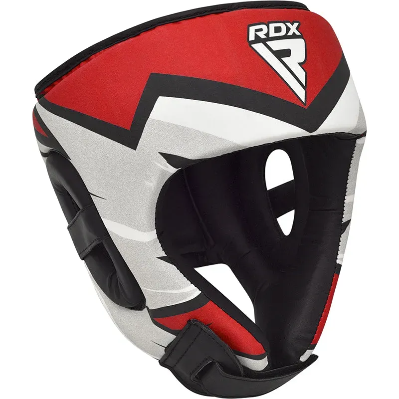 RDX J11 Casco Boxe Bambini Maya Hide S-M Viso Aperto