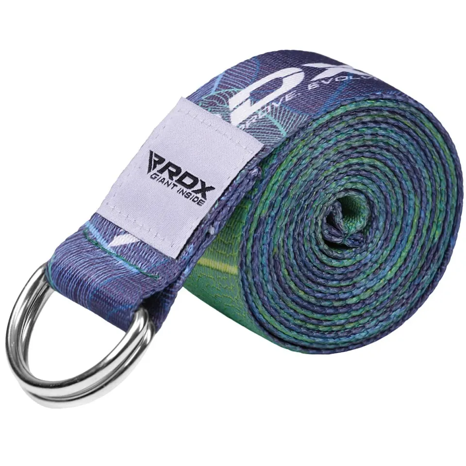 RDX F10 Cinghia Yoga Cotone Multi Color antiscivolo