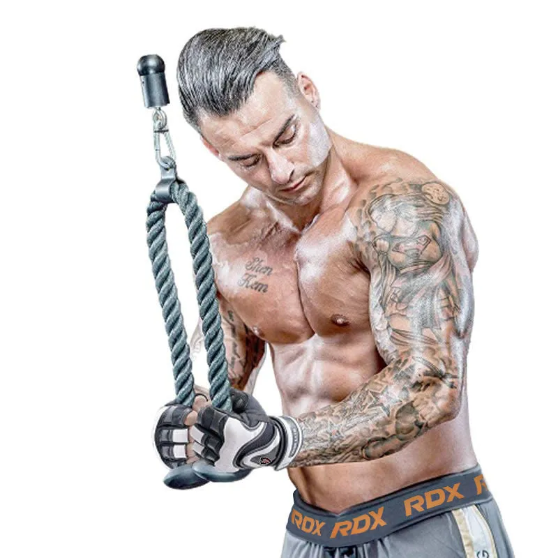 RDX L11 Guanti Palestra Nero Sollevamento Pesi