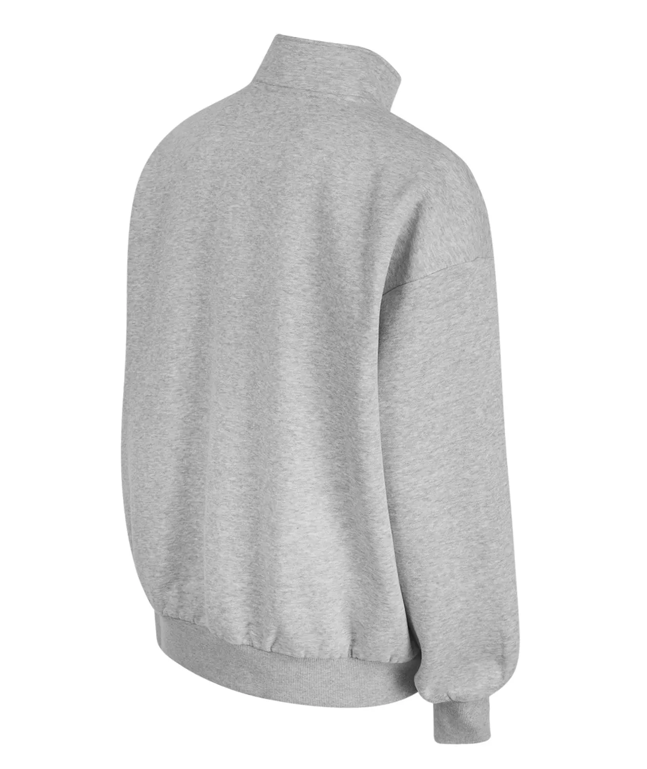 Tatami Fightwear Quarter Zip Jumper felpa grigia pile 250 GSM