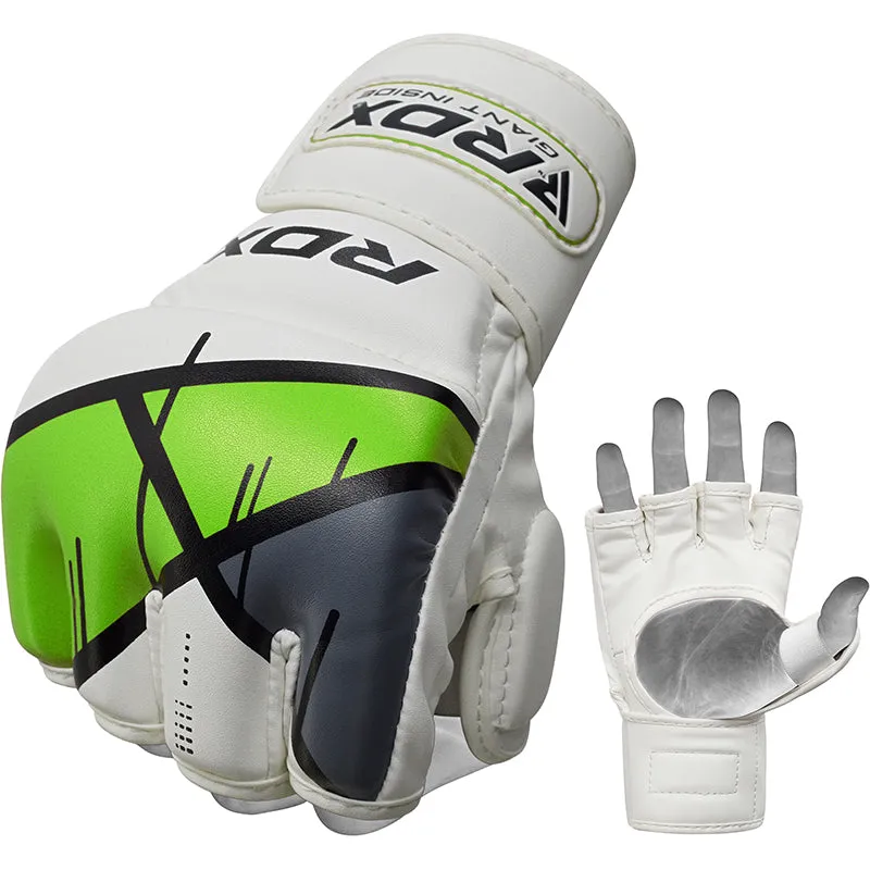 RDX T7 Ego Guanti MMA Grappling Pelle Resistente
