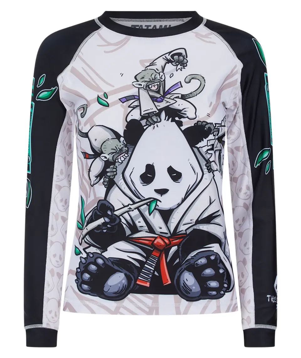 Tatami Gentle Panda rash guard donna manica lunga