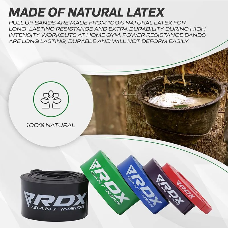 RDX P1 Bande Resistenza Elastiche 5pz Lattice