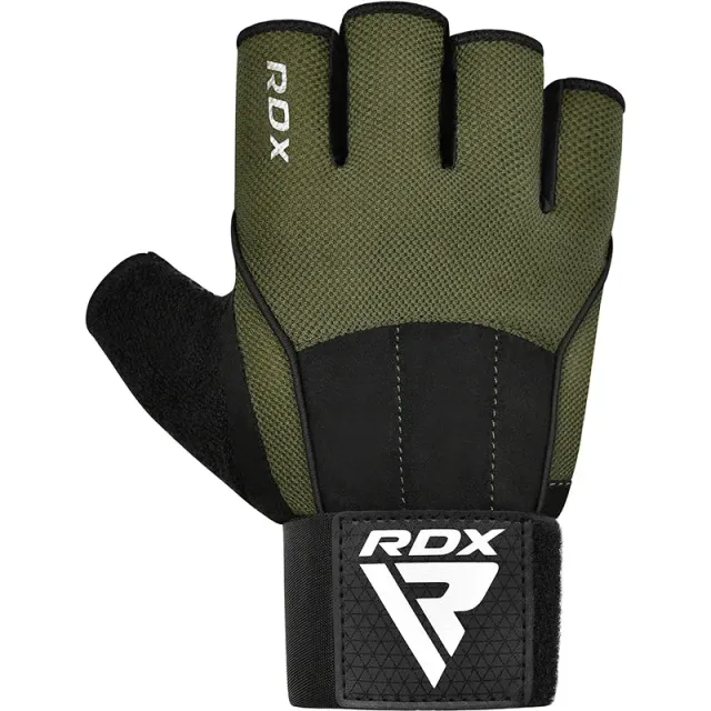 RDX W3 Guanti Palestra Neri Antiscivolo Taglia S