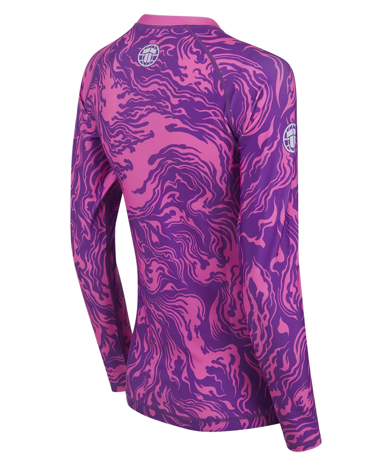 Tatami Helena Rash Guard Manica Lunga Donna Rosa Lava