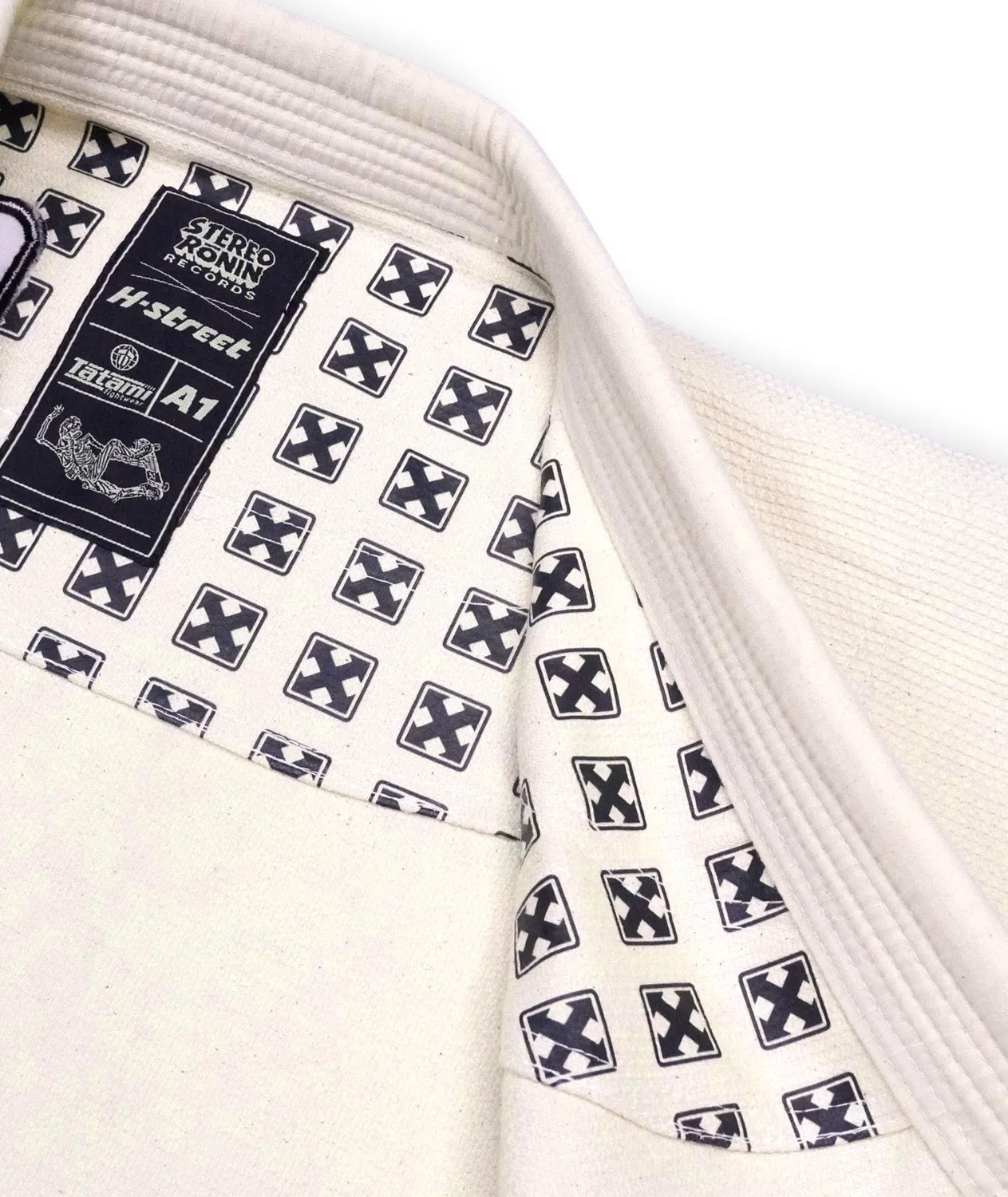 Tatami H-Street kimono BJJ ecru edizione skate