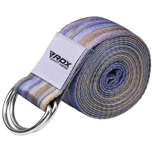 RDX F1 Cinghia Yoga Cotone Multicolor 244cm D-Ring