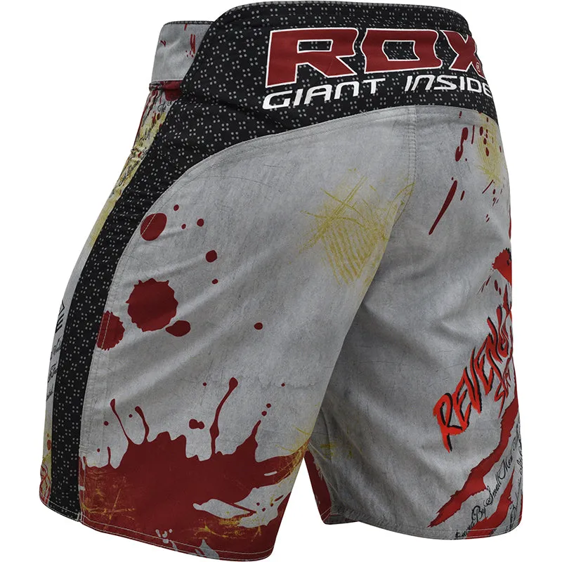 RDX R3 Revenge Pantaloncini MMA Rossi Traspiranti