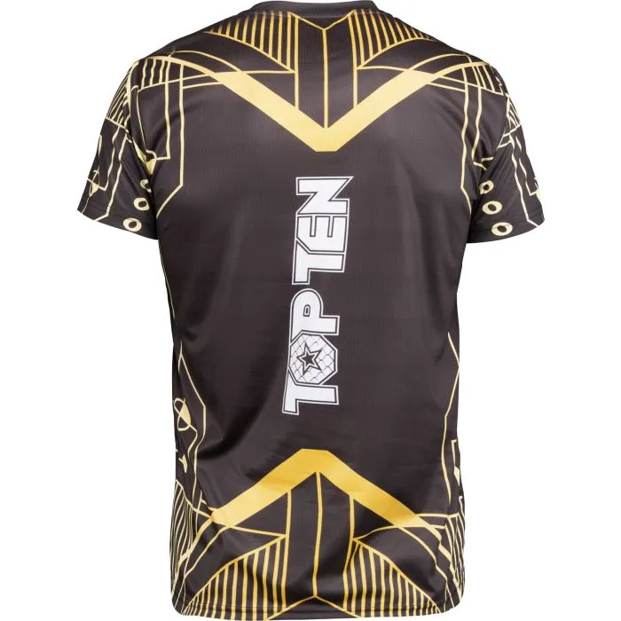 TOP TEN Brave t-shirt MMA poliestere fitness