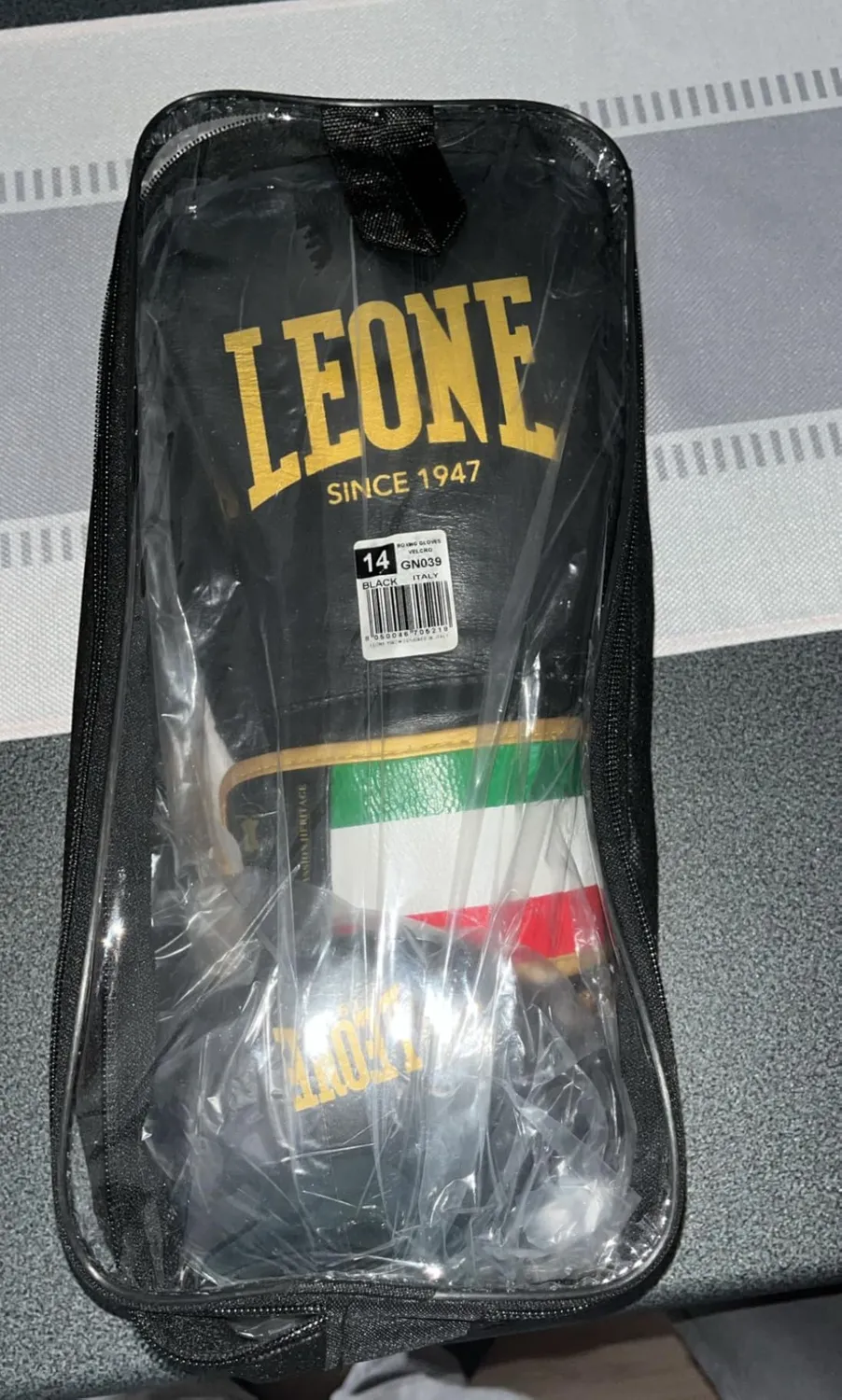 Leone 1947 Italy'47 guantoni boxe 14 oz pelle