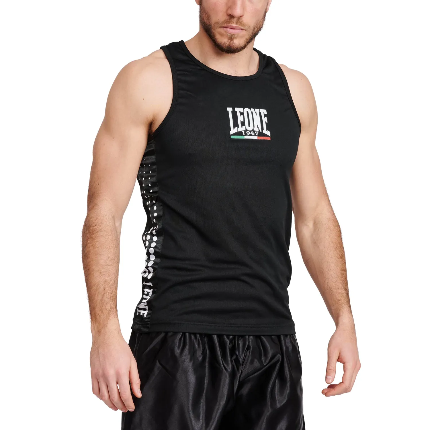 Leone 1947 canottiera boxe poliestere traspirante
