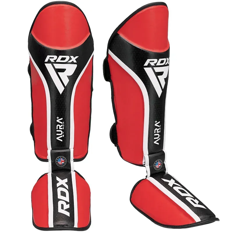 RDX Aura Plus T-17 Parastinchi Collo Piede Blu Protettivi