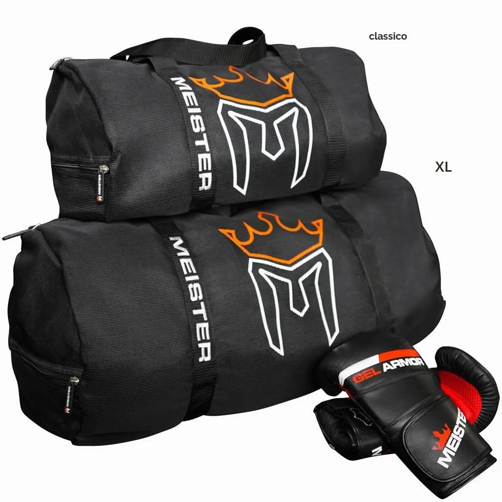 Meister Chain Mesh Borsone Rete Nero XL Traspirante