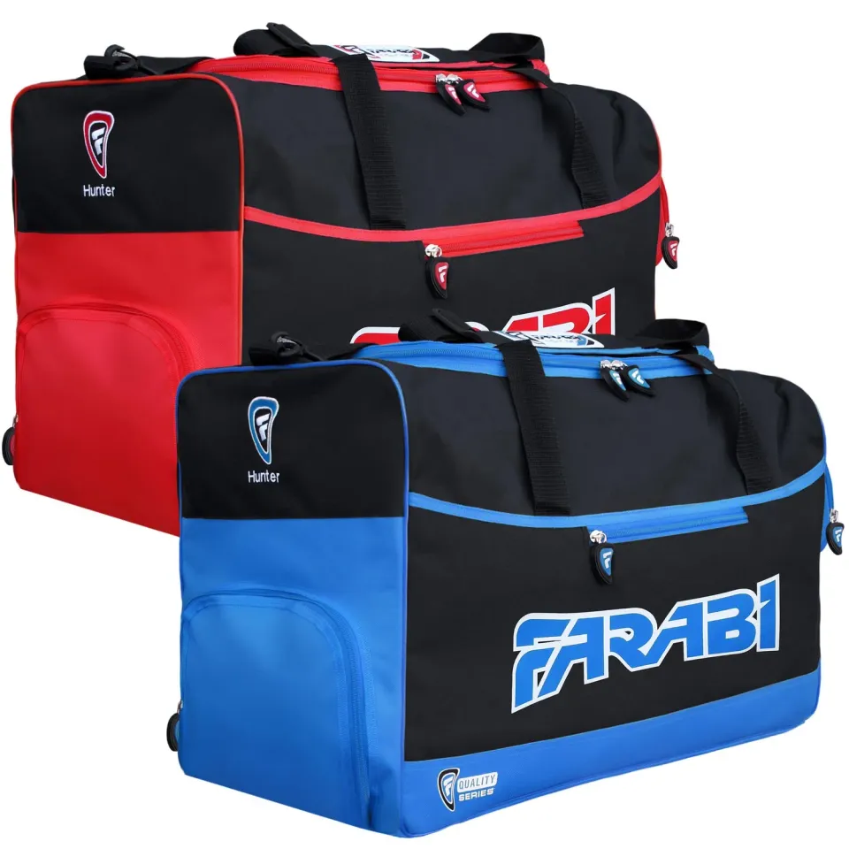 Farabi Sports borsone viaggio palestra Black/Blue capiente