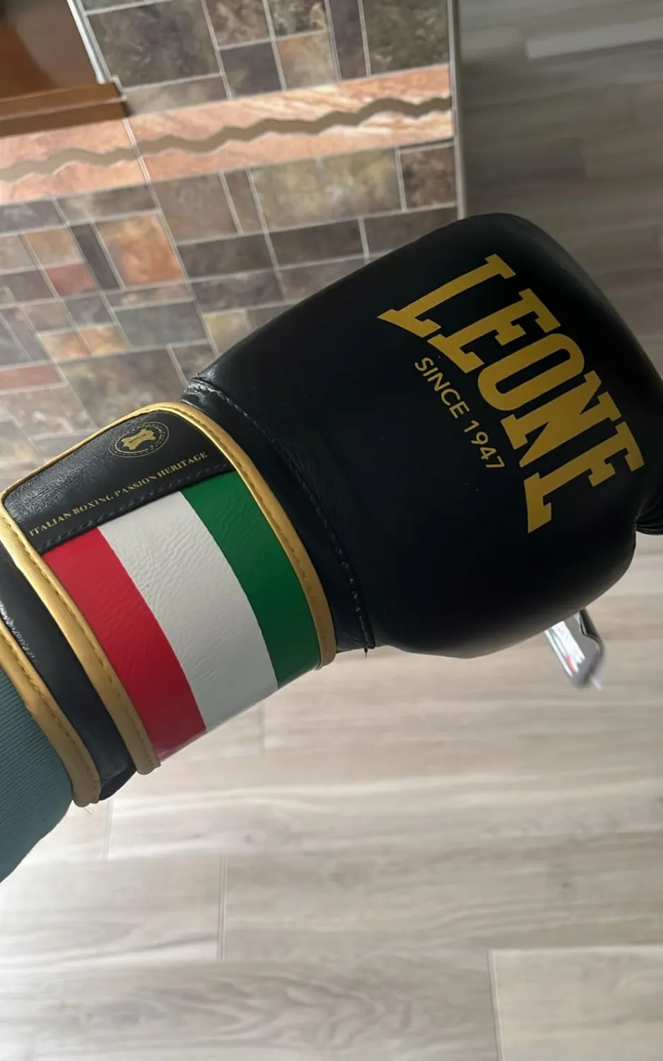 Leone 1947 Italy'47 guantoni boxe 14 oz pelle
