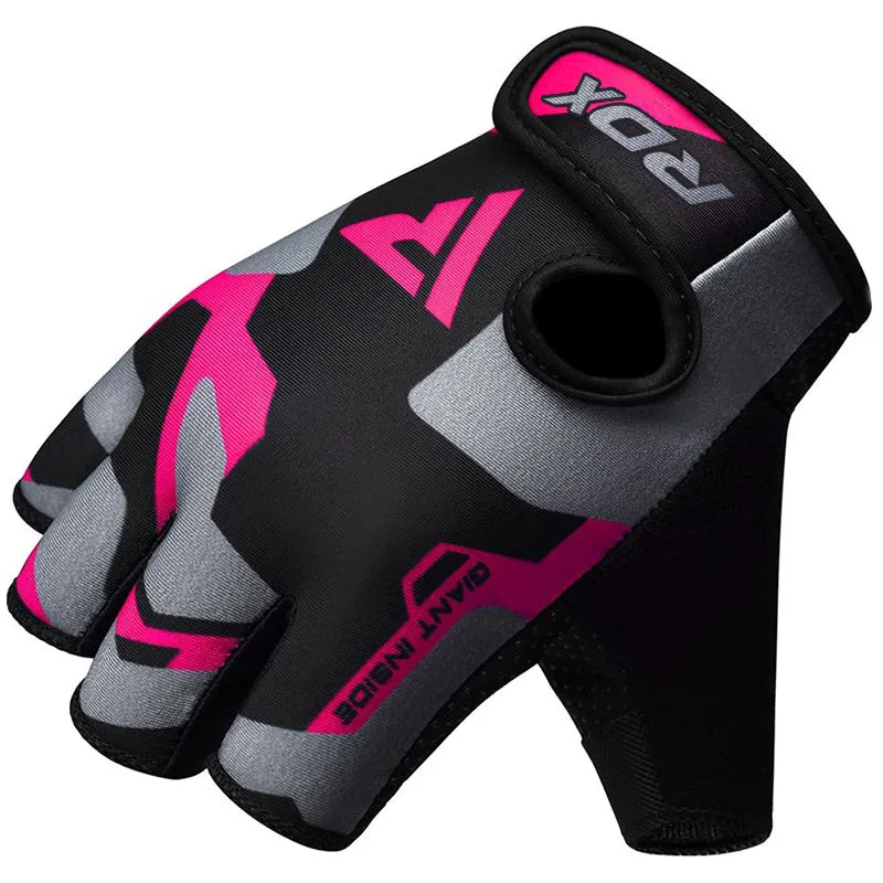 RDX F6 guanti palestra rosa sollevamento pesi