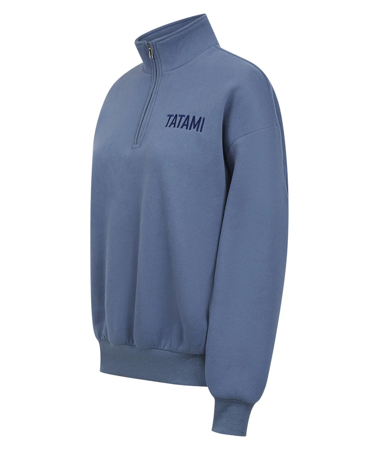 Tatami Fightwear Quarter Zip felpa donna blu pile