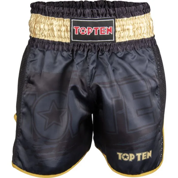 TOP TEN Power Ink pantaloncini kickboxing poliestere