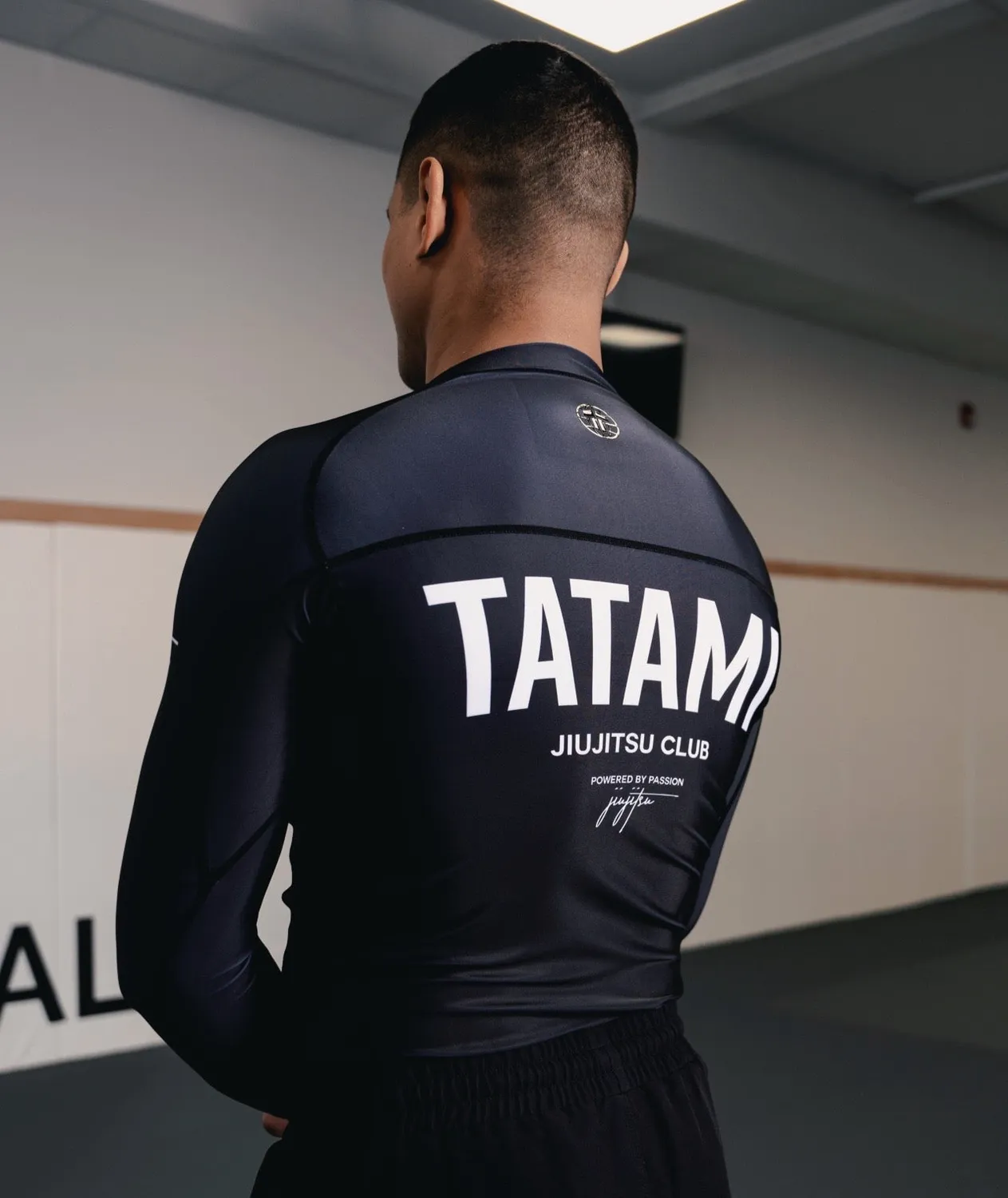 Tatami JJ Club Rash Guard maniche lunghe nero traspirante