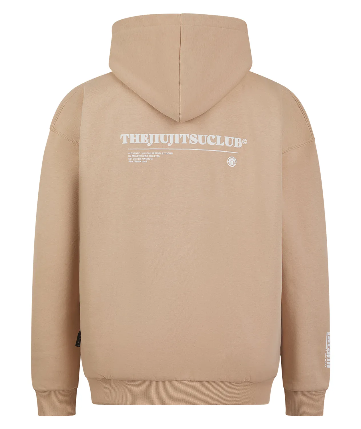Tatami Fightwear The Club felpa cappuccio oversize mocha in cotone