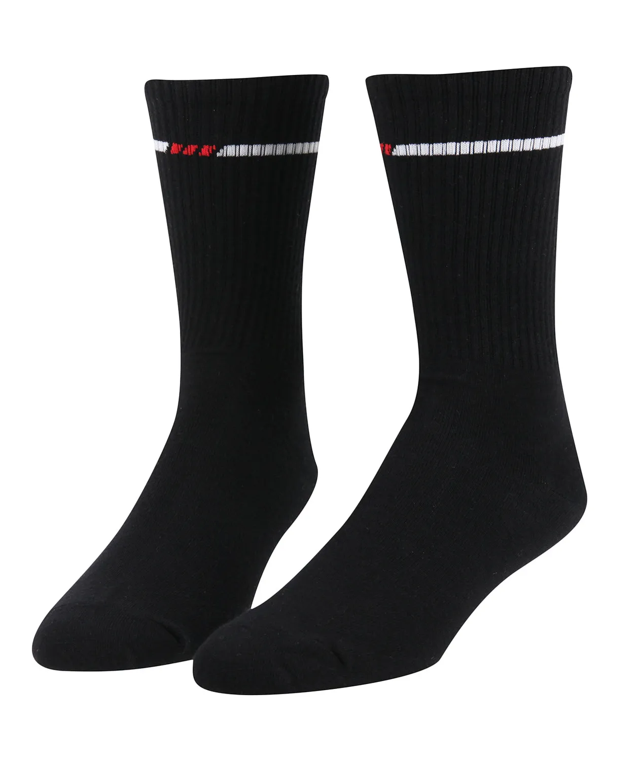 Tatami Crew calzini sportivi nero 2 paia cotone