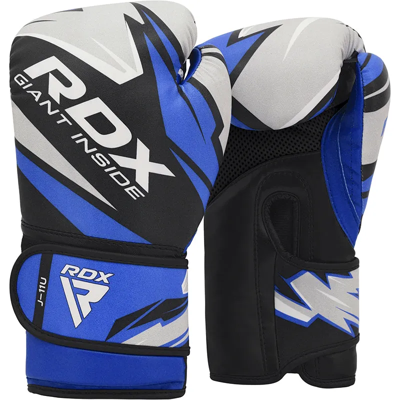 RDX J11 Sacco Boxe Bambini 2 Piedi Rosso con Guanti