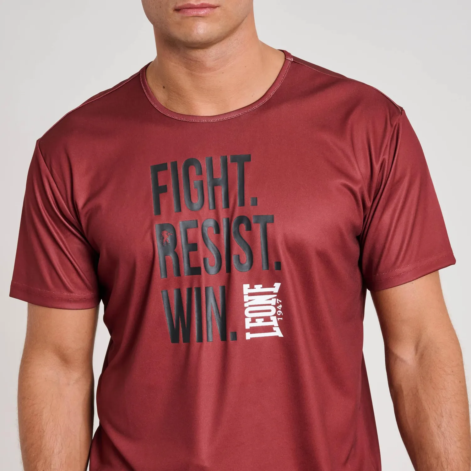 Leone1947 FRW ABX508 t-shirt uomo nero M stampa fight
