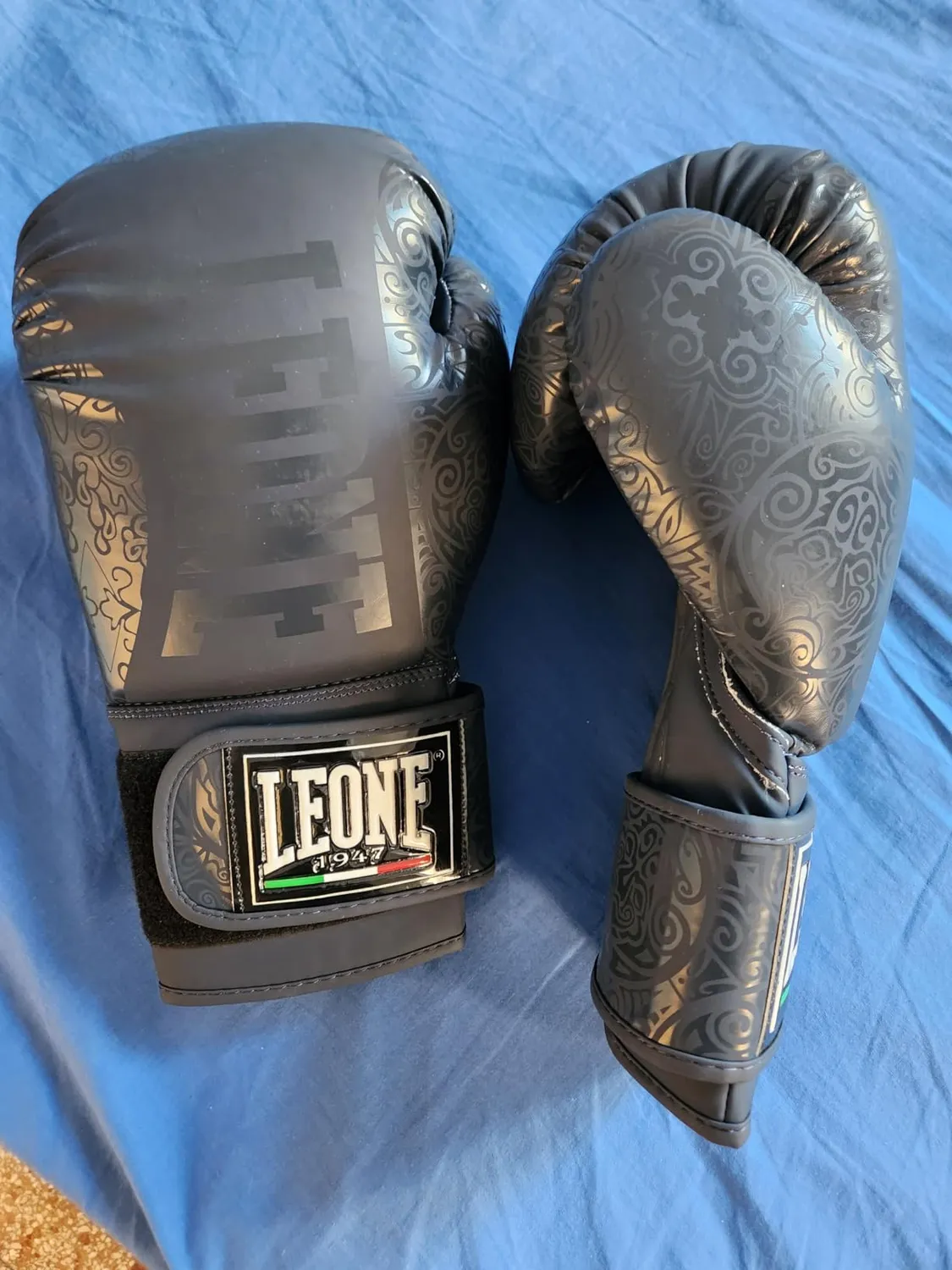 Leone1947 Maori guantoni da boxe rosa velcro