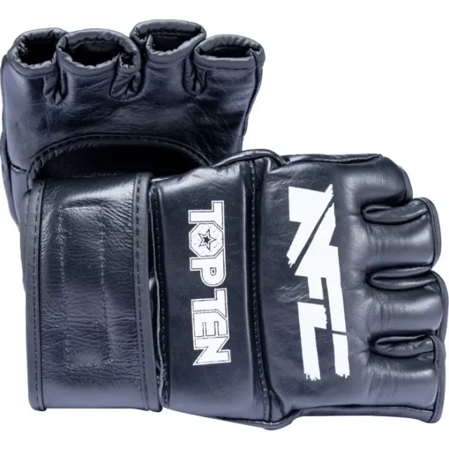 TOP TEN MMA NFC guanti MMA gara in pelle