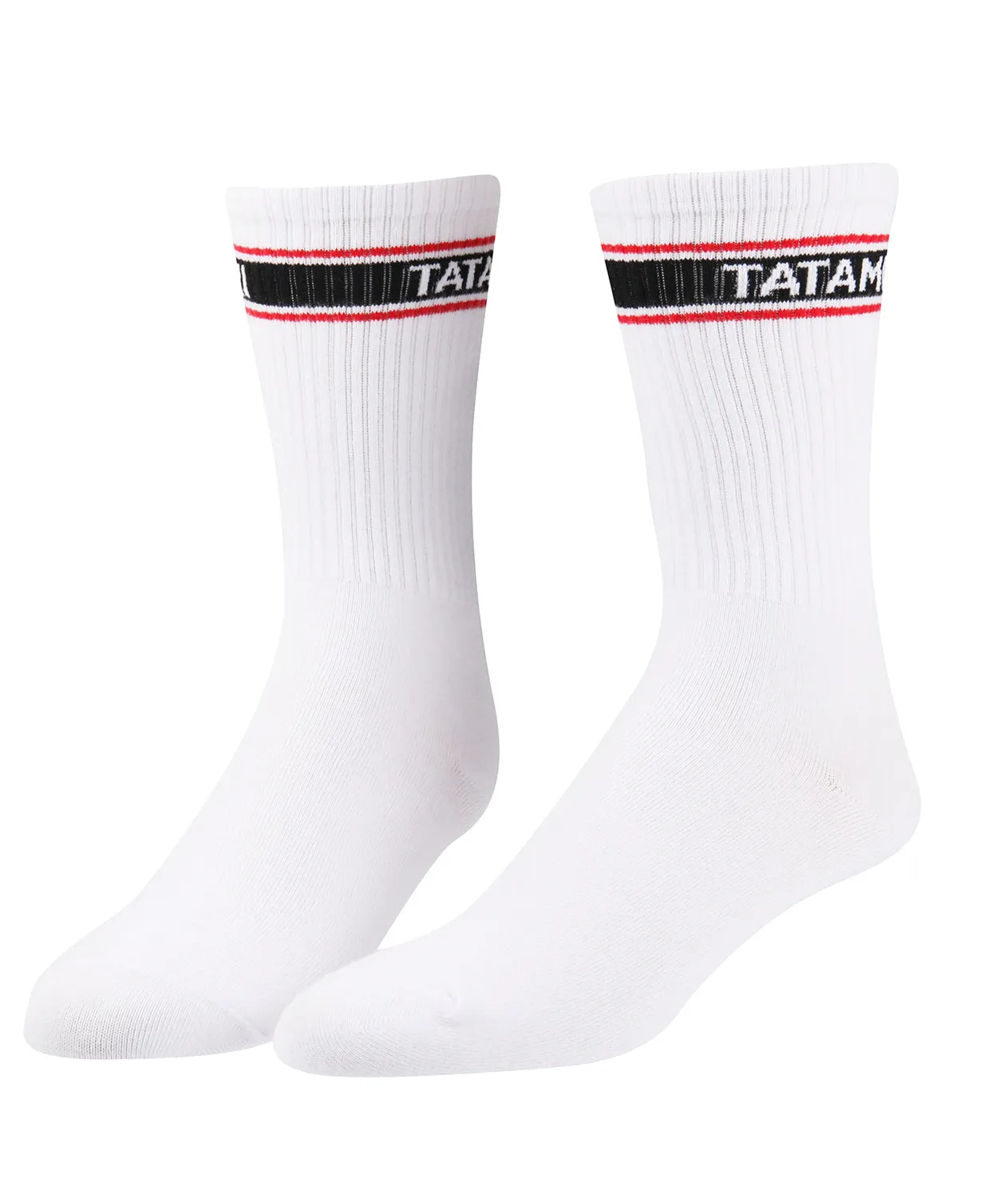 Tatami Crew Socks calzini bianchi 2 pack imbottiti