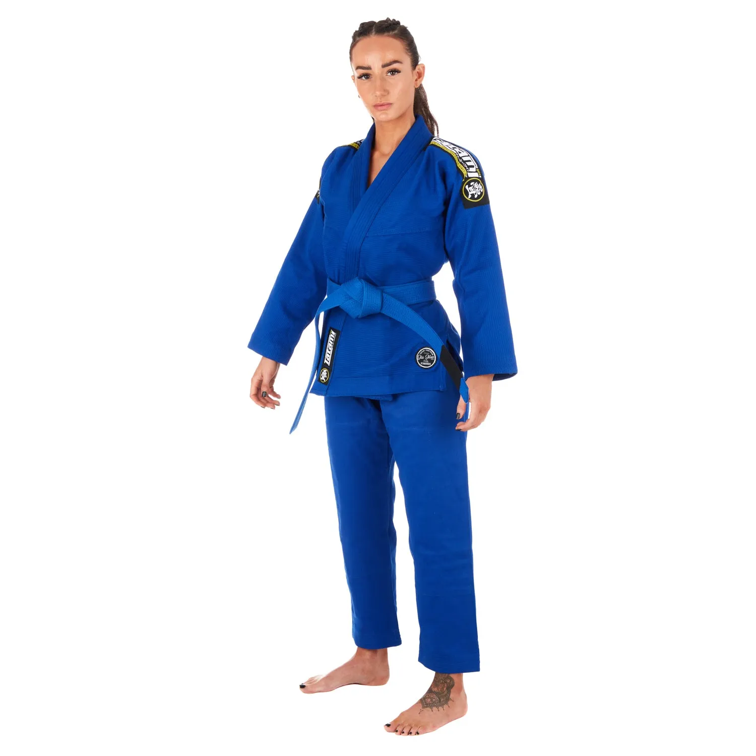 Tatami Fightwear Nova Absolute Kimono BJJ Donna Blu F1-F6