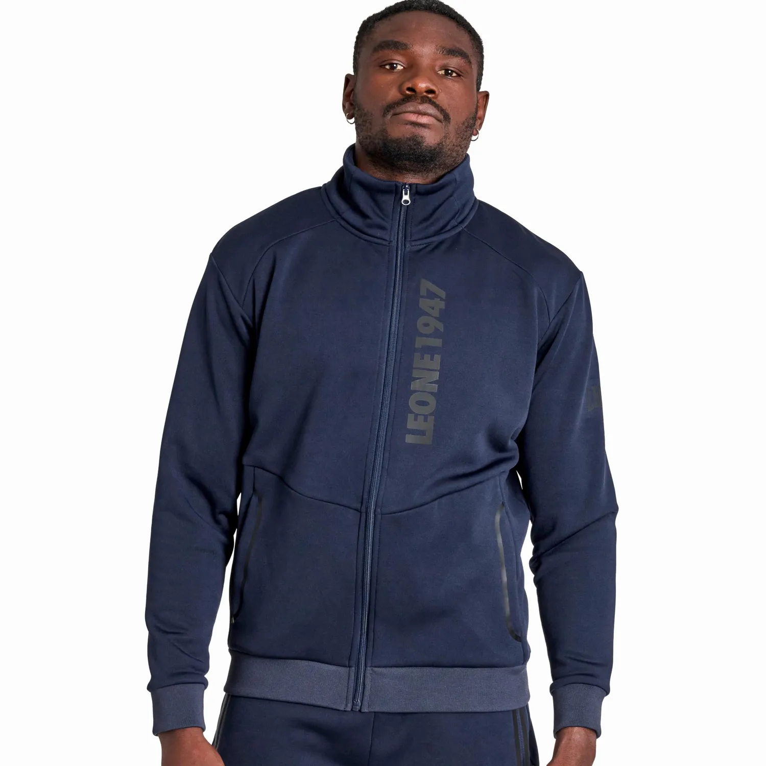 Leone 1947 Black Lion ABX335 felpa uomo XXL con zip