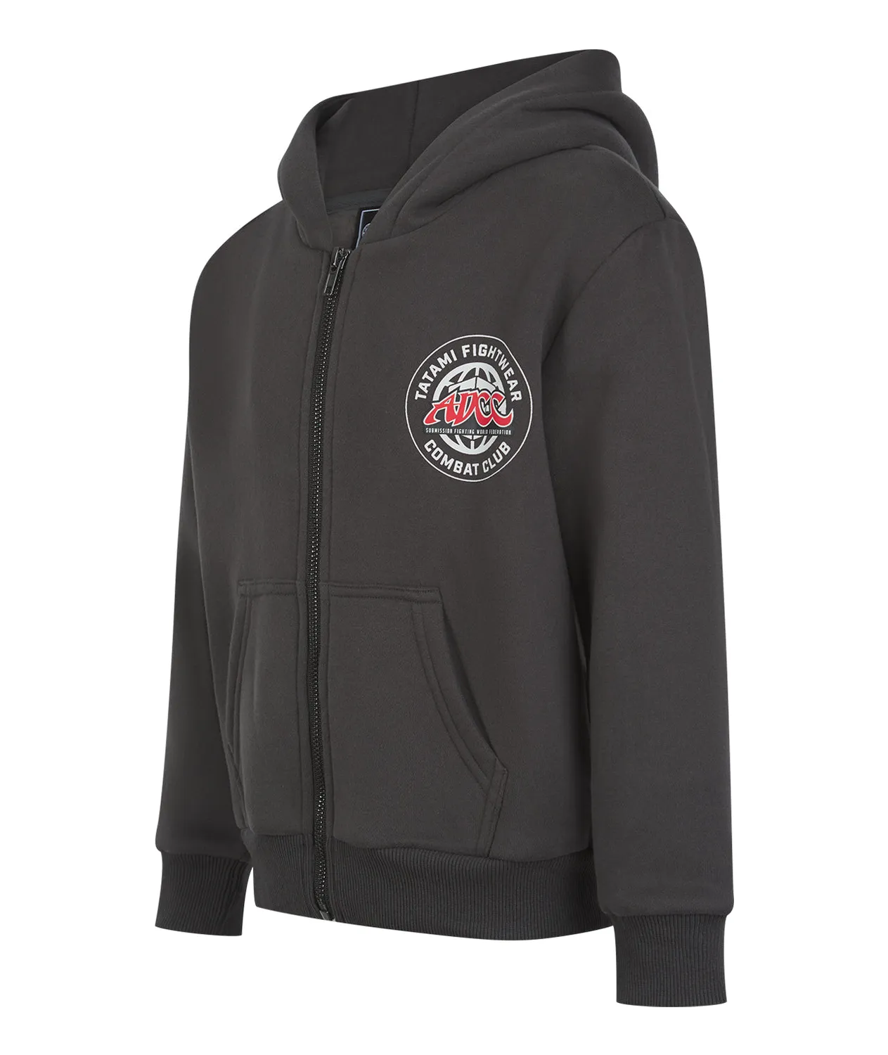 Tatami Fightwear ADCC felpa zip bambino grigia oversize