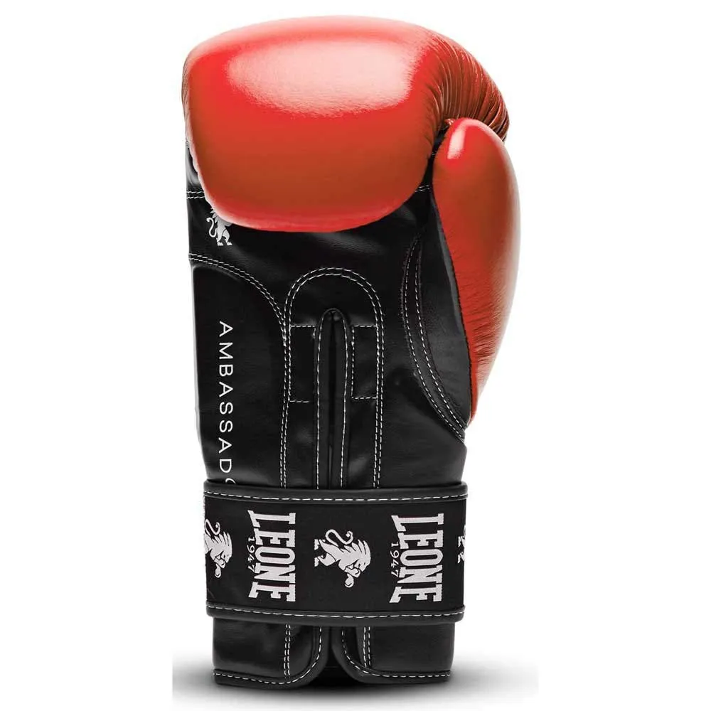Leone 1947 Ambassador guantoni boxe pelle bufalo