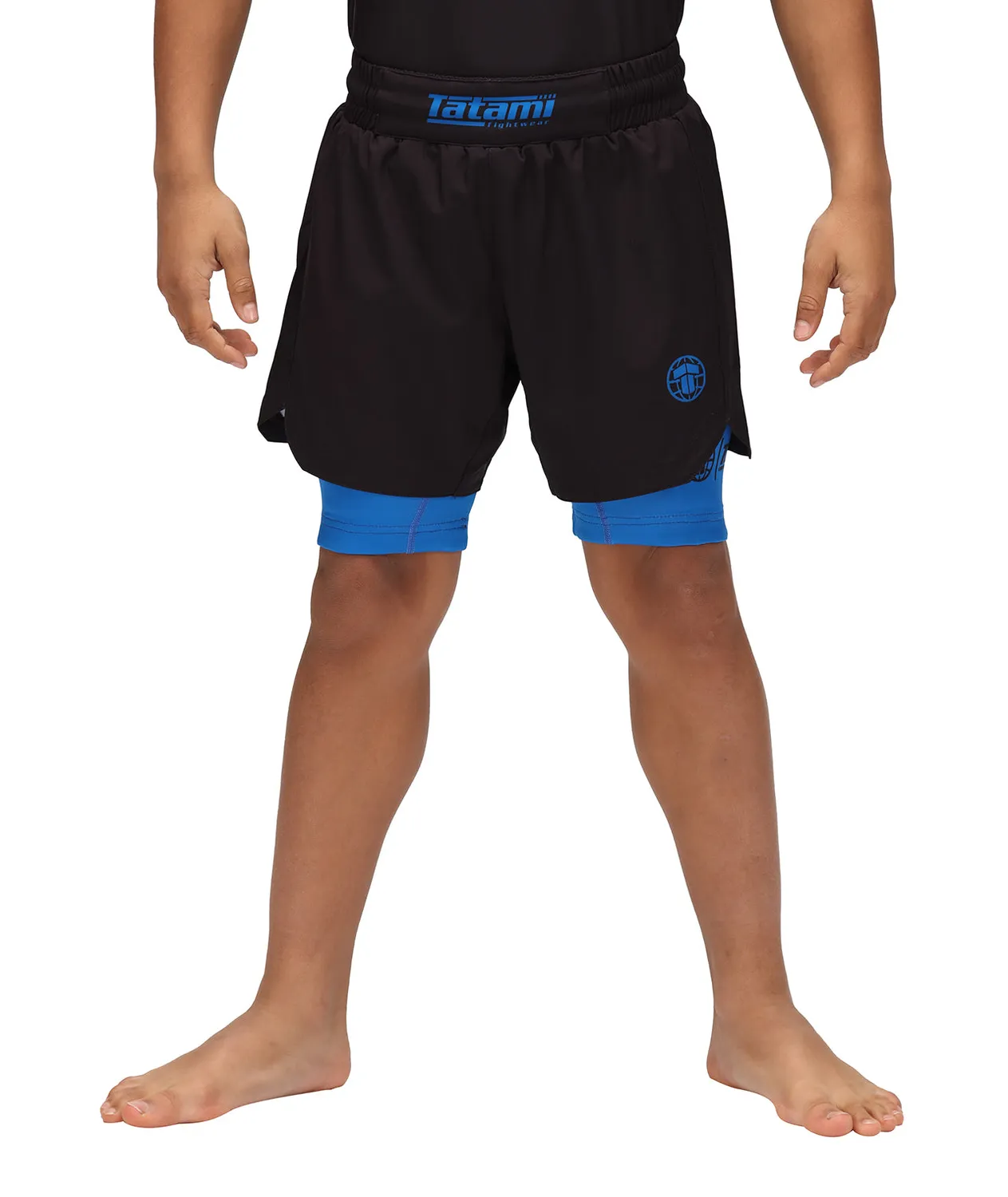Tatami Dual Layer Pantaloncini Bambino Blu Supporto