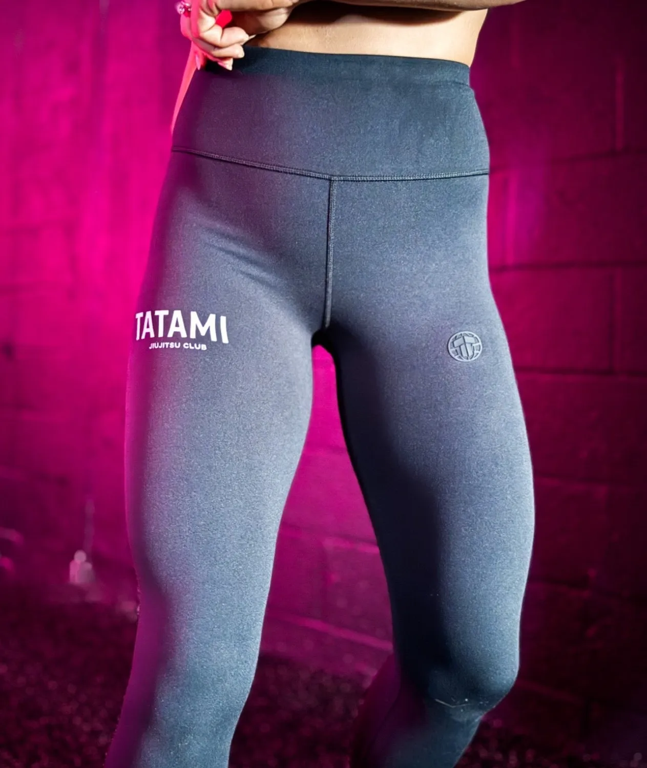 Tatami JJ Club leggings donna neri coprenti