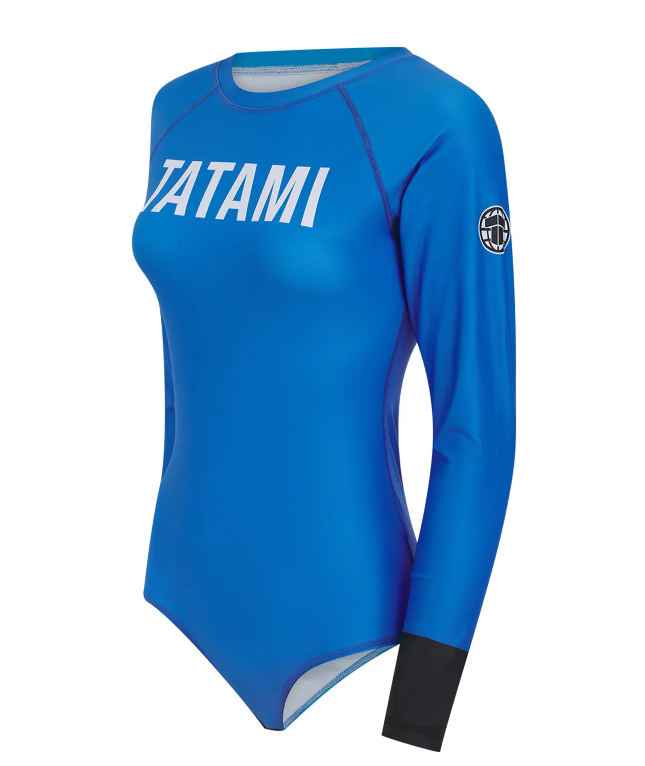 Tatami Helena Ranked Leotard Donna Blu Manica Lunga