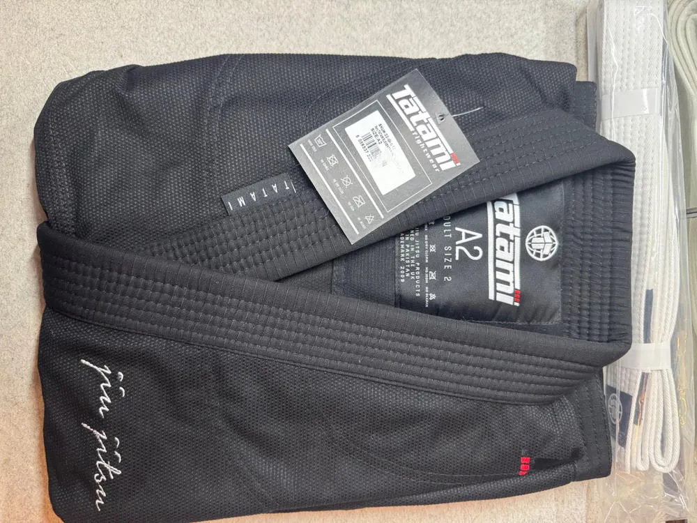 Tatami Elements Superlite Kimono BJJ Nero Leggero