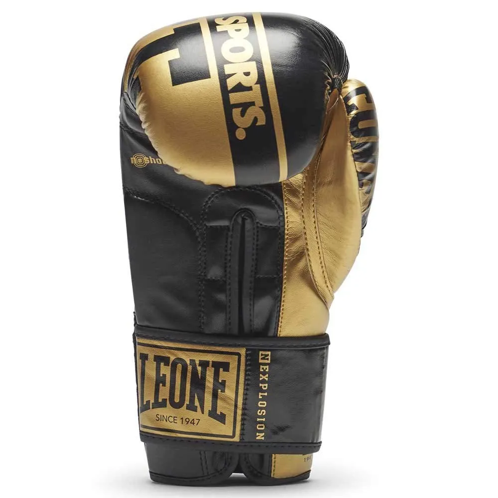 Leone1947 Nexplosion GN322 guanti boxe neri 12 oz