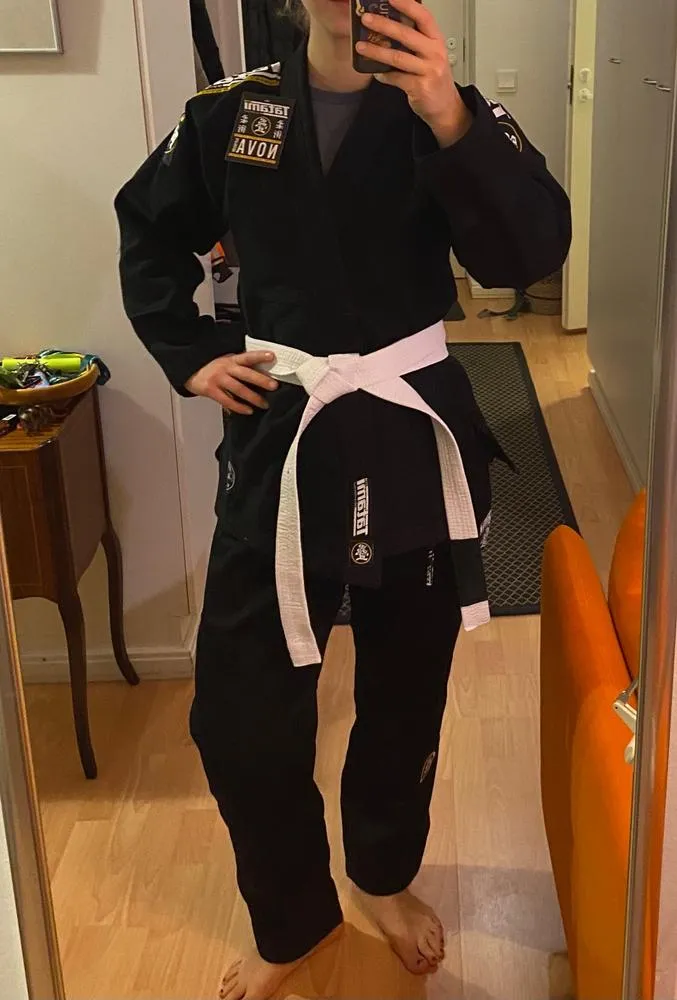Tatami Nova Absolute kimono BJJ donna nero F1 leggero