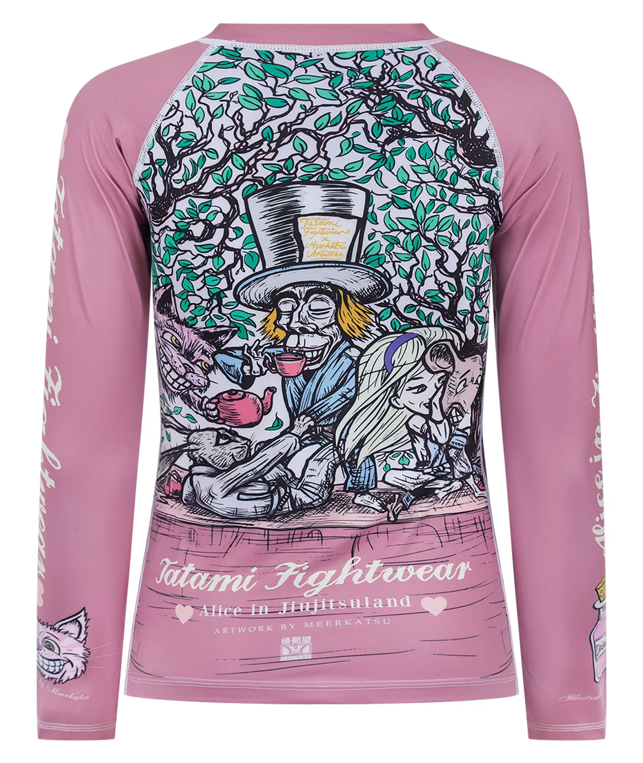 Tatami Meerkatsu Alice Rash Guard donna manica lunga