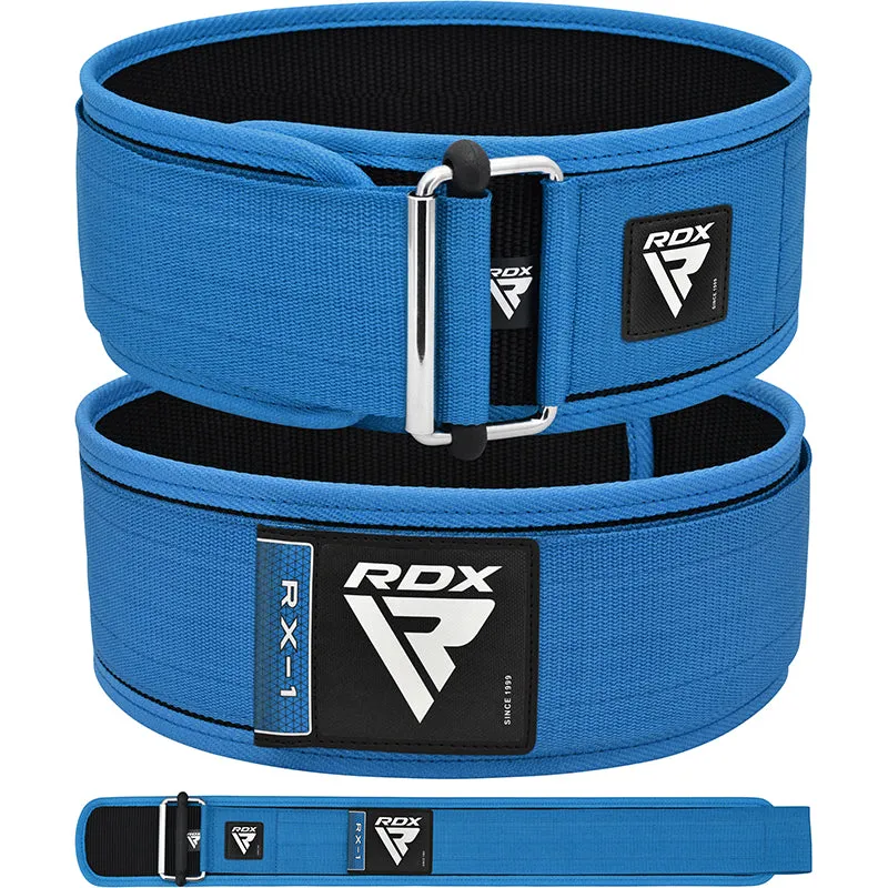 RDX RX1 Cintura Sollevamento Pesi Nylon Taglia S
