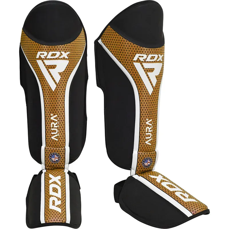 RDX Aura Plus T-17 parastinchi collo piede certificati CE